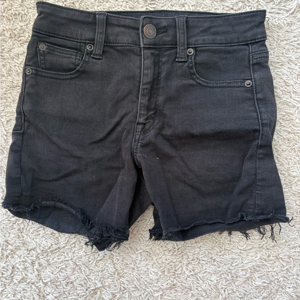 American Eagle Outfitters Black Jean Shorts